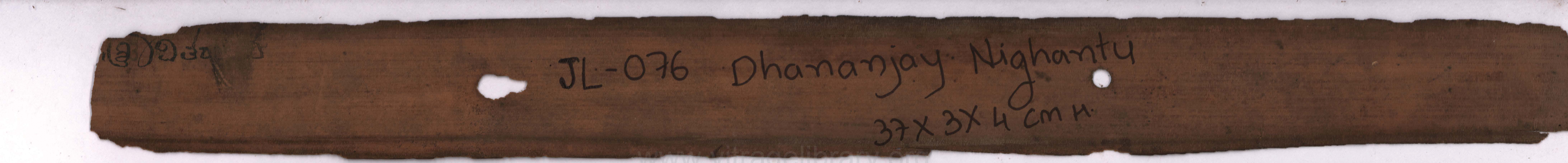 Dhananjay Nighantu