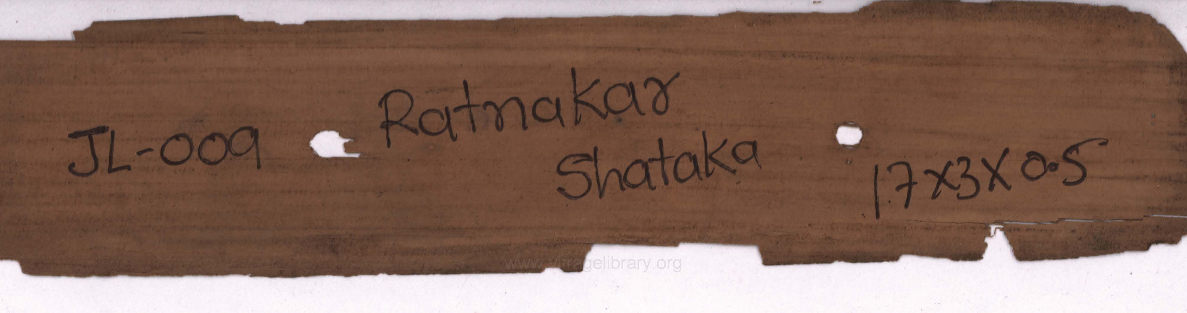 Ratnakar Shatak